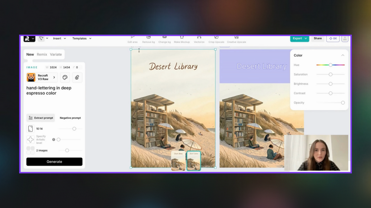 Design and edit any visual in one flow - no switching between apps - guides resource for Design, Marketing, Content Creator