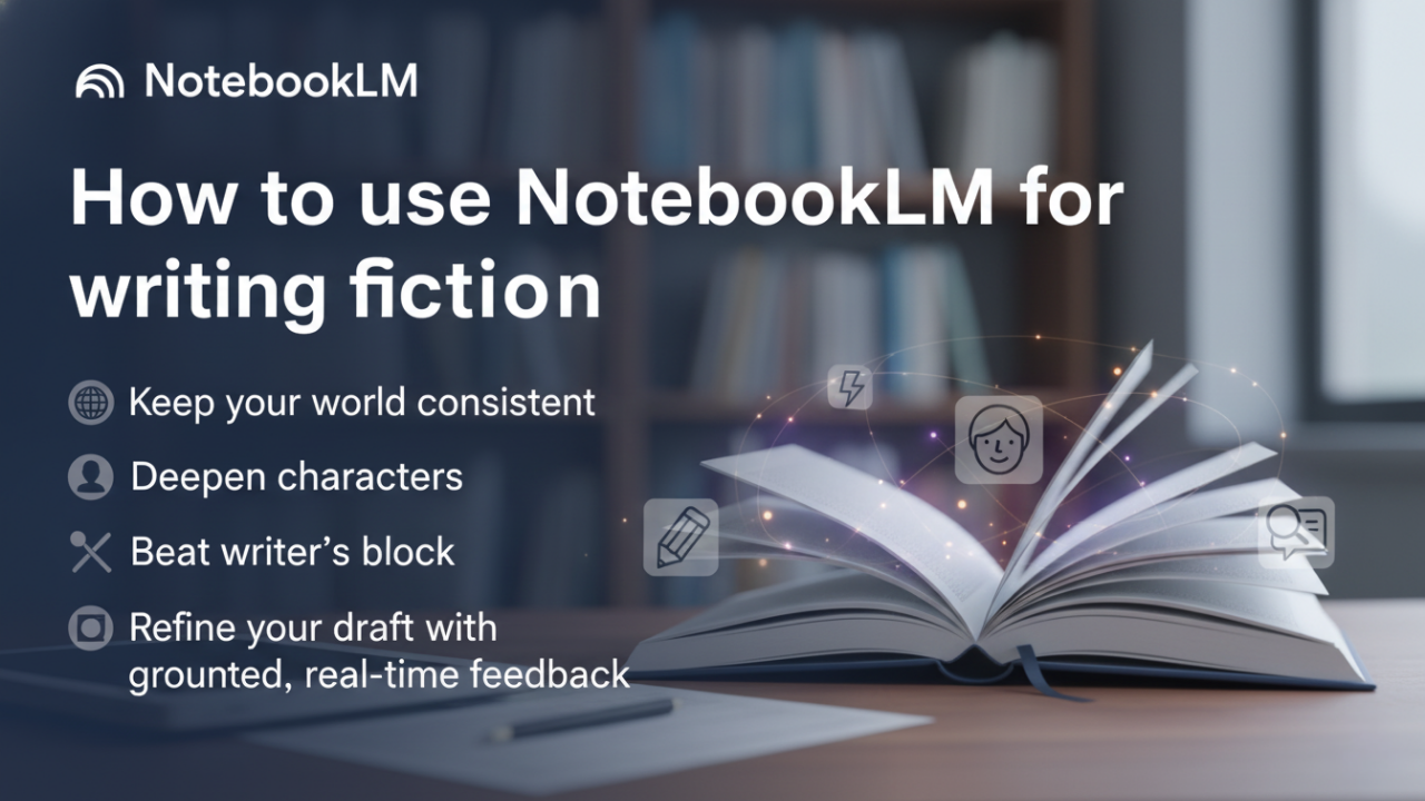 Your AI Co-Author: 5 Practical ways to use NotebookLM for fiction writing - guides resource for Content Creator, Others